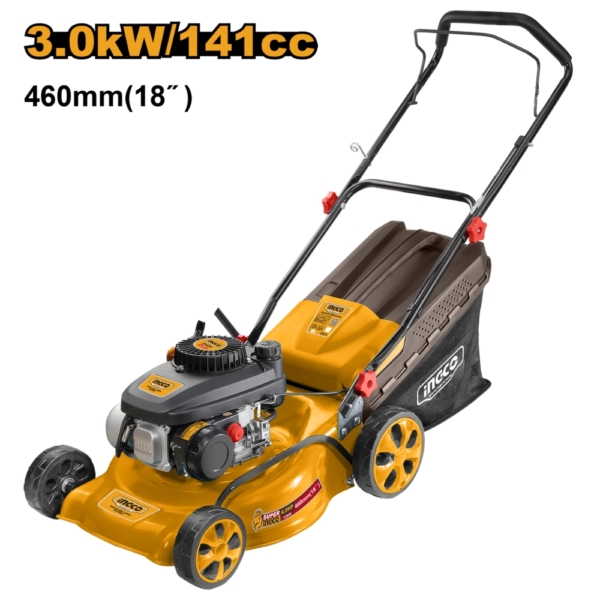 Máy cắt cỏ đẩy tay dùng xăng 141cc 4HP Ingco GLM141181