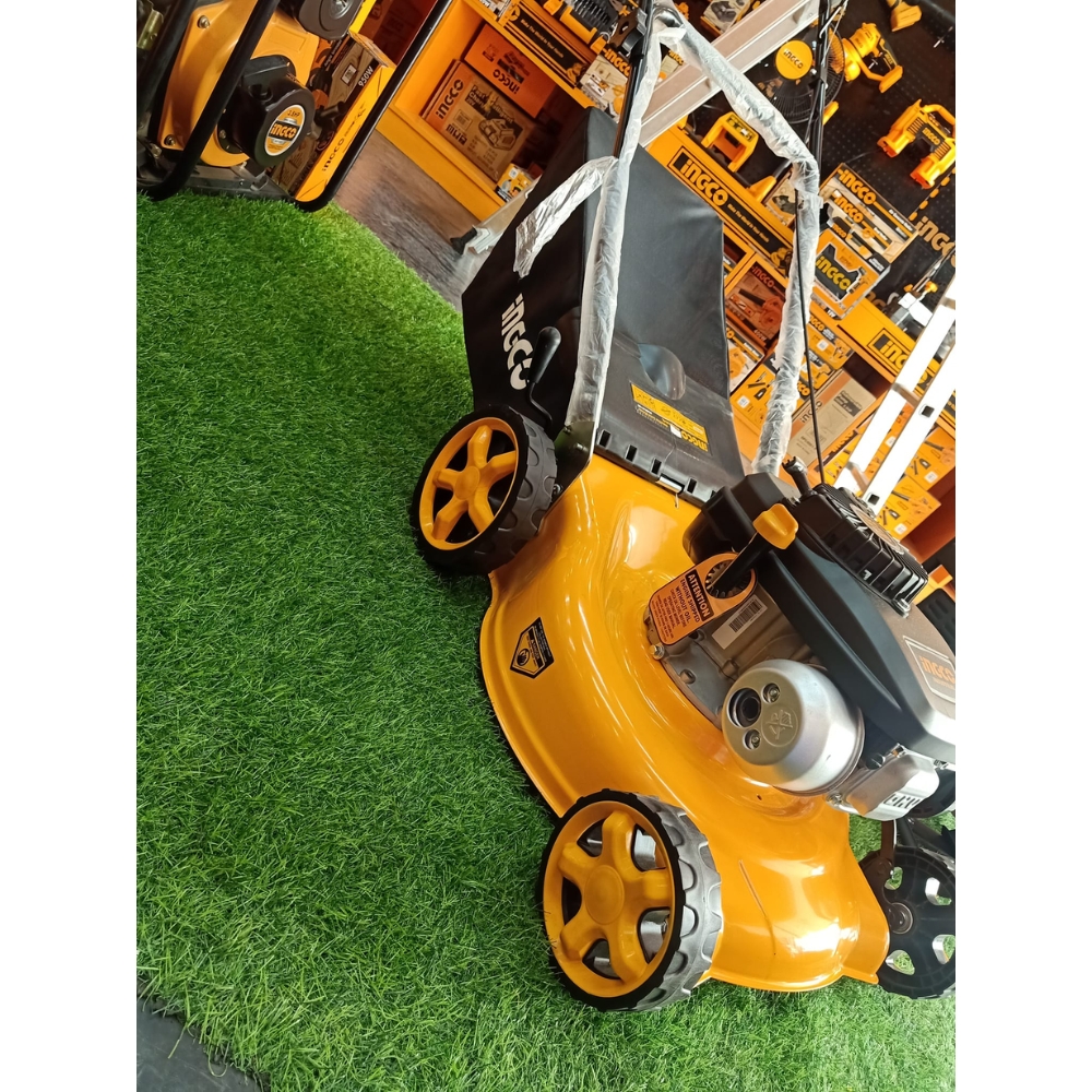 Máy cắt cỏ đẩy tay dùng xăng 141cc 4HP Ingco GLM141181 5 GLM141181-5