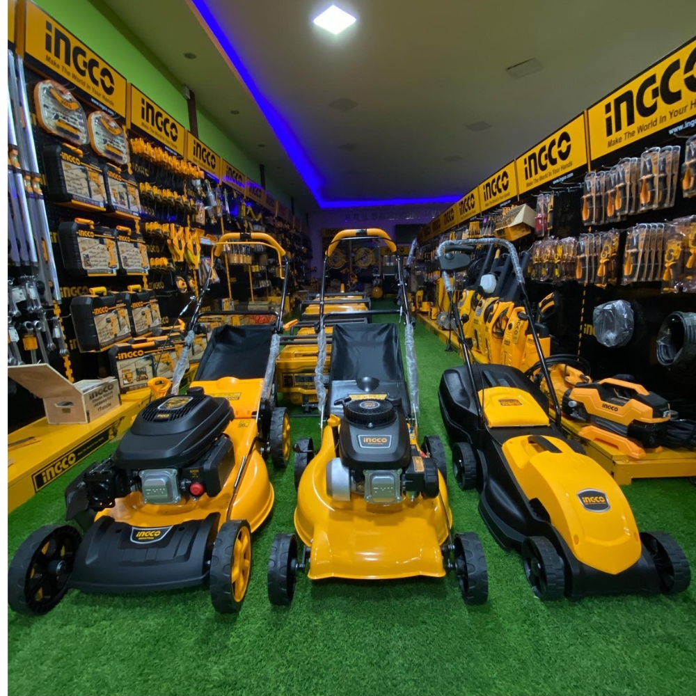 Máy cắt cỏ đẩy tay dùng xăng 141cc 4HP Ingco GLM141181 12 GLM141181-7