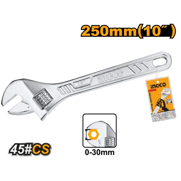 Mỏ lết 10 inch Ingco HADW131102