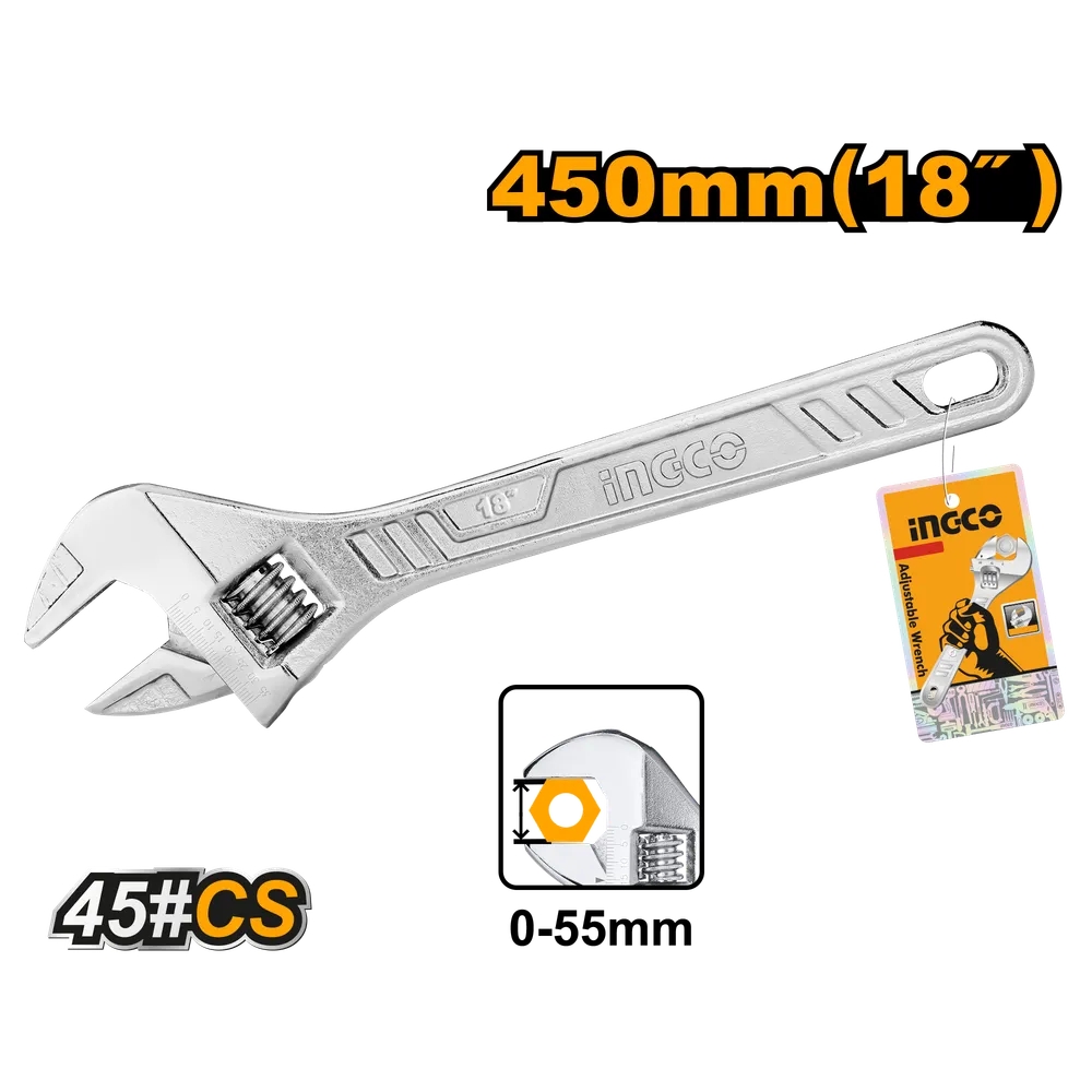 Mỏ lết 18 inch Ingco HADW131182 (450mm) 1 Mỏ lết 18 inch Ingco HADW131182