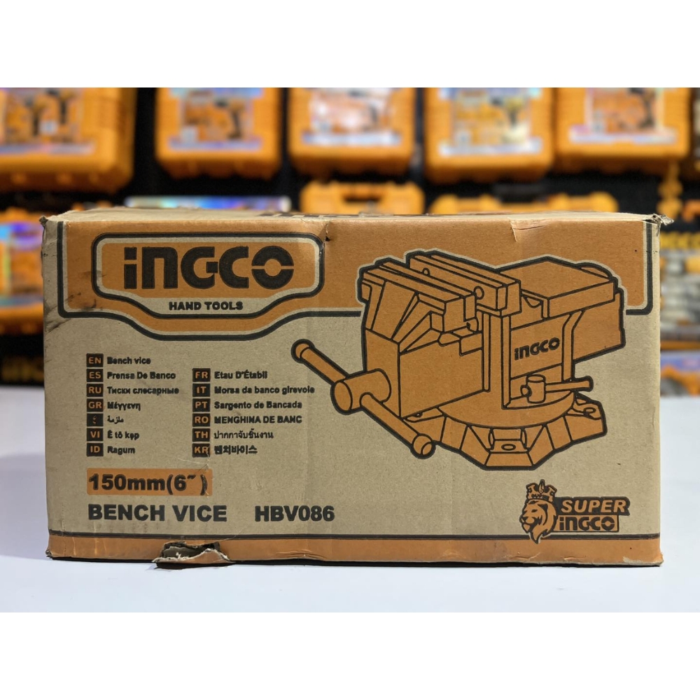 Ê tô kẹp 6 inch Ingco HBV086 6 HBV086-6