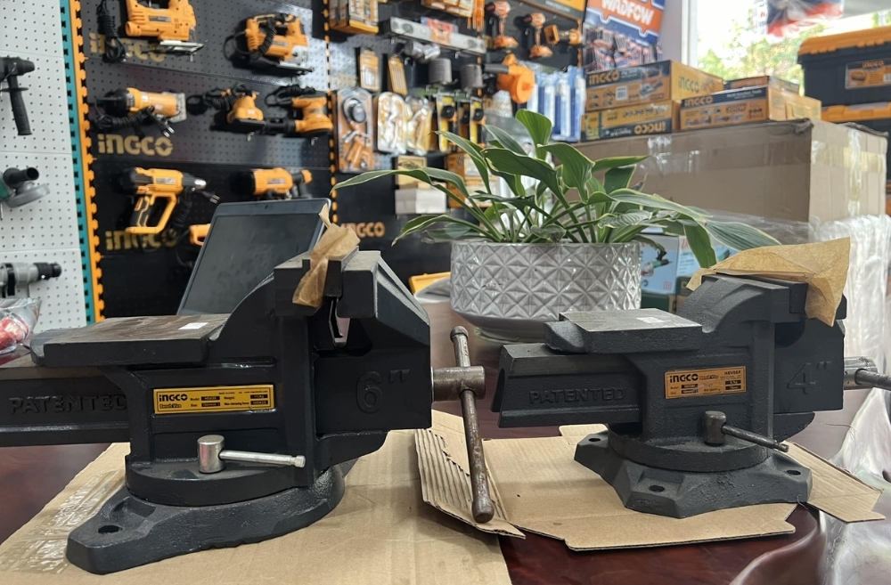 Ê tô kẹp 6 inch Ingco HBV086 12 HBV086-7