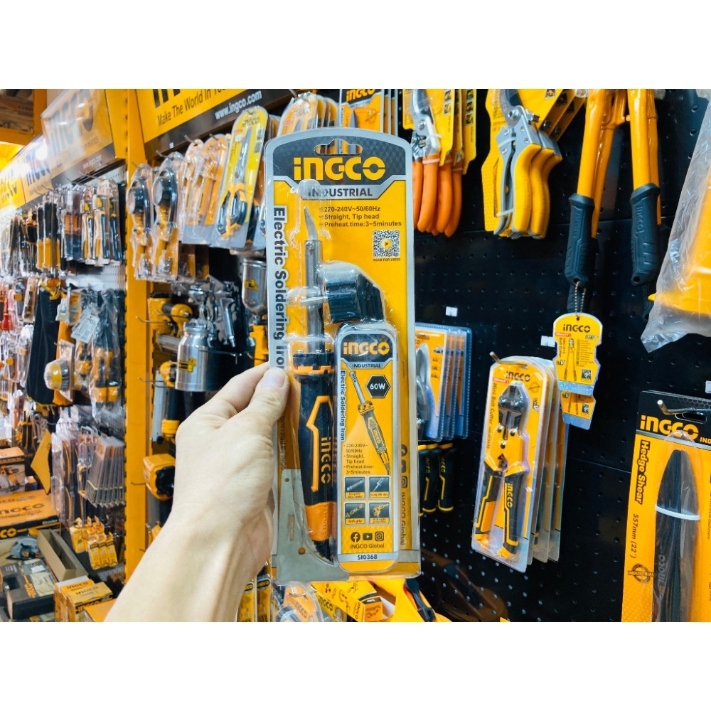 Mỏ hàn chì 60W Ingco SI0268 2 SI0268-2