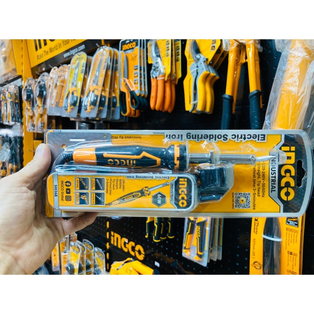 Mỏ hàn chì 60W Ingco SI0268 3 SI0268-3