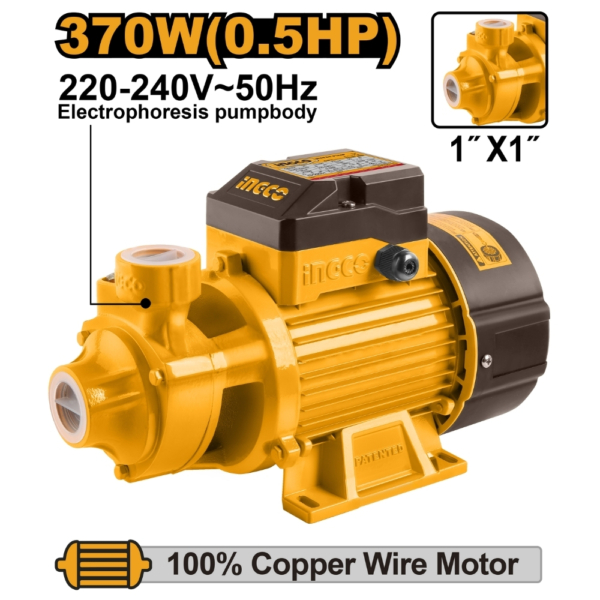 Máy bơm nước 370W 0.5HP Ingco VPM3708