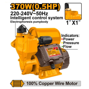 Máy bơm nước tự mồi thông minh 370W 0.5HP Ingco VPZ3708