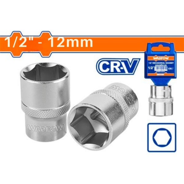 Đầu tuýp 1/2 inch 12mm Wadfow WSC1212