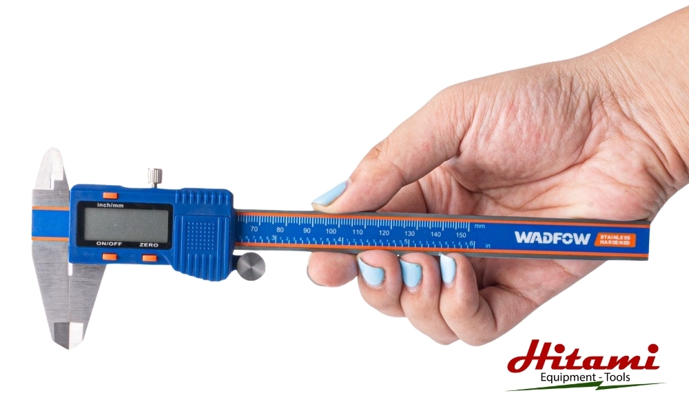 Hình ảnh thực tế Thước cặp điện tử 150mm Wadfow WVC2B15