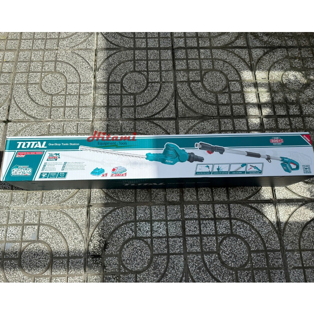 Máy tỉa trên cao dùng pin 20V Total TPHT2016012 (kèm pin & sạc) 2 hinh-anh-thuc-te-TPHT2016012-1