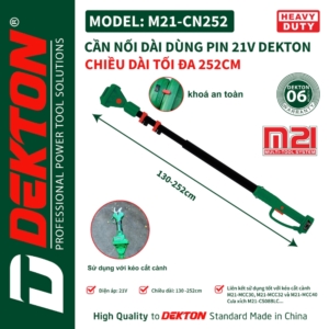 Cần nối dài 252cm Dekton M21-CN252