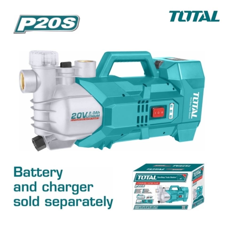 Máy bơm nước dùng pin 20V Total TGWPLI201801 1 Máy bơm nước dùng pin 20V Total TGWPLI201801