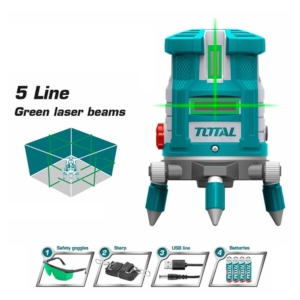 Máy đo mức cân bằng tia laser (tia xanh) Total TLL305205