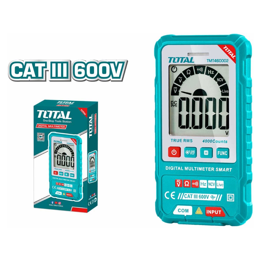 Đồng hồ vạn năng Total TMT460002 1 Đồng hồ vạn năng Total TMT460002