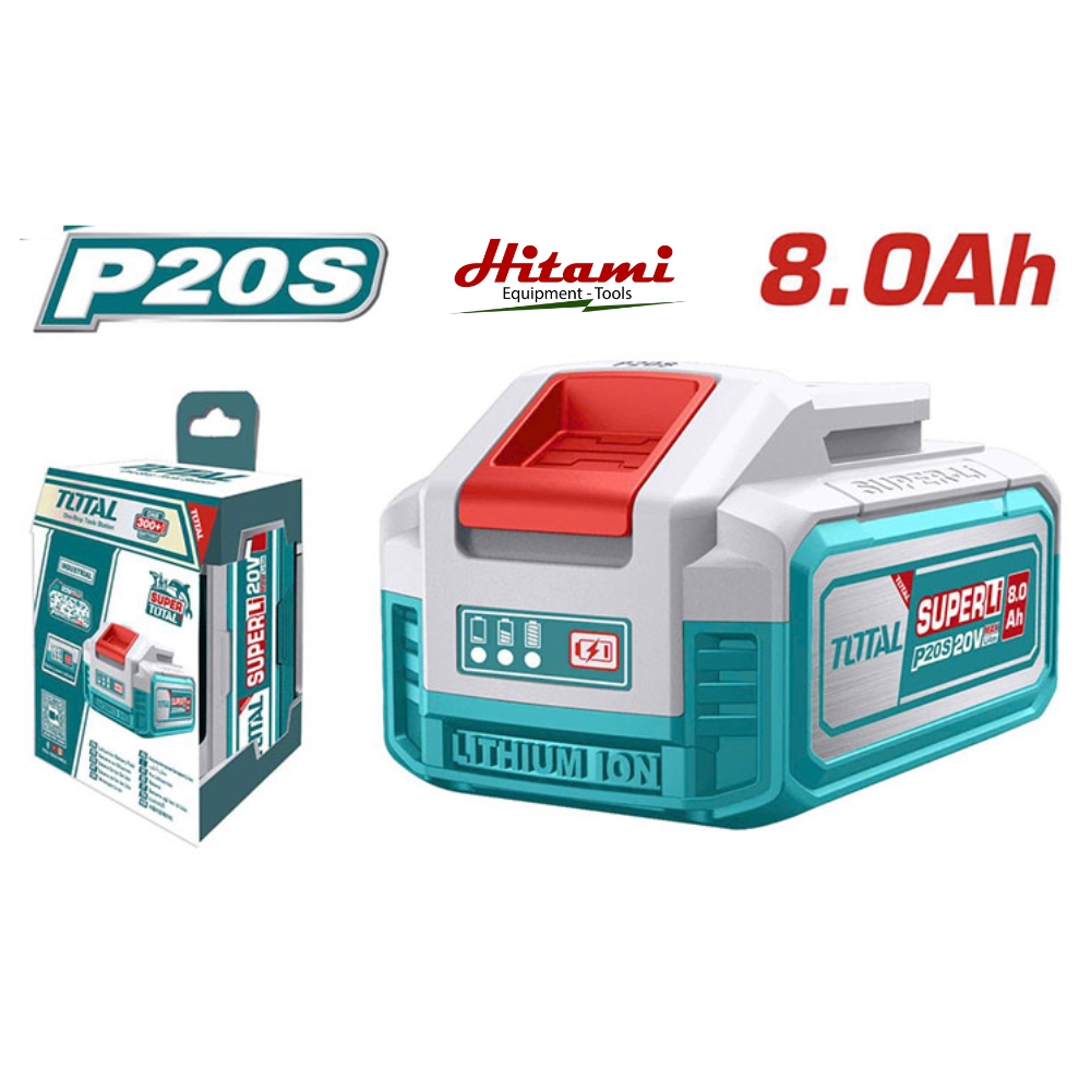 Pin Lithium-ion 20V/ 8.0Ah Total TFBLI2108 1 Pin Lithium-ion 20V/ 8.0Ah Total TFBLI2108