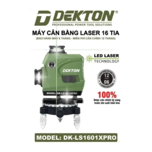 Máy cân bằng laser 16 tia xanh Dekton DK-LS1601XPRO