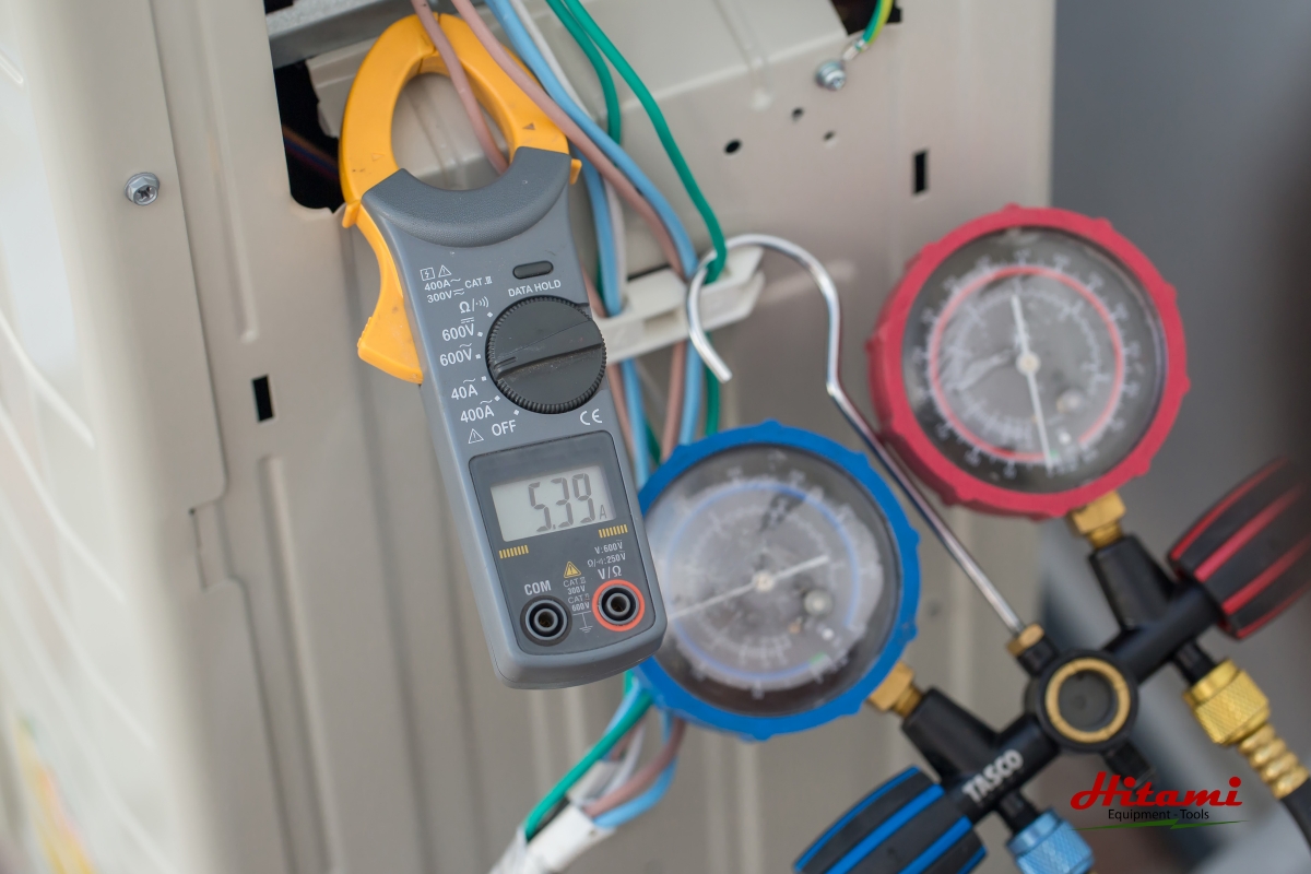 Hướng dẫn cách sử dụng ampe kìm cho người mới bắt đầu 3 Các bộ phận & ký hiệu chức năng phổ biến trên ampe kìm