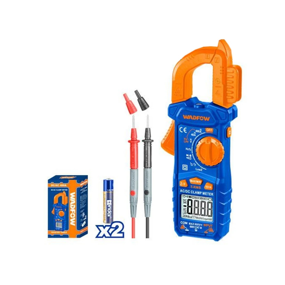 Ampe kìm AC kỹ thuật số 400A 2000 số đếm Wadfow WDM6503 2 WDM65035-2
