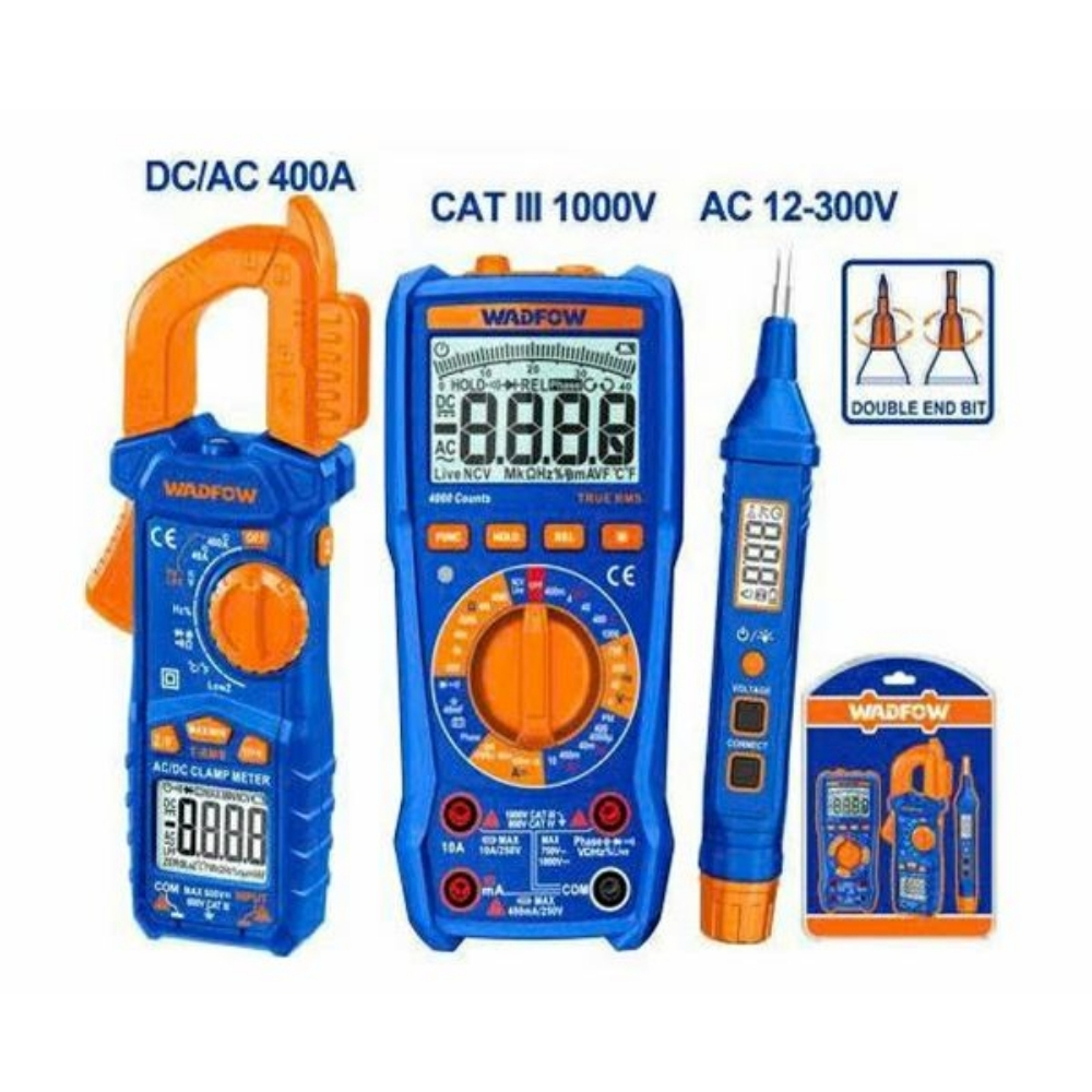 Bộ 3 món kiểm tra và thử điện Wadfow WDM94012 1 Bộ 3 món kiểm tra và thử điện Wadfow WDM94012