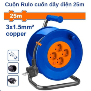 Cuộn Rulo cuốn dây điện 25m Wadfow WEJ8380