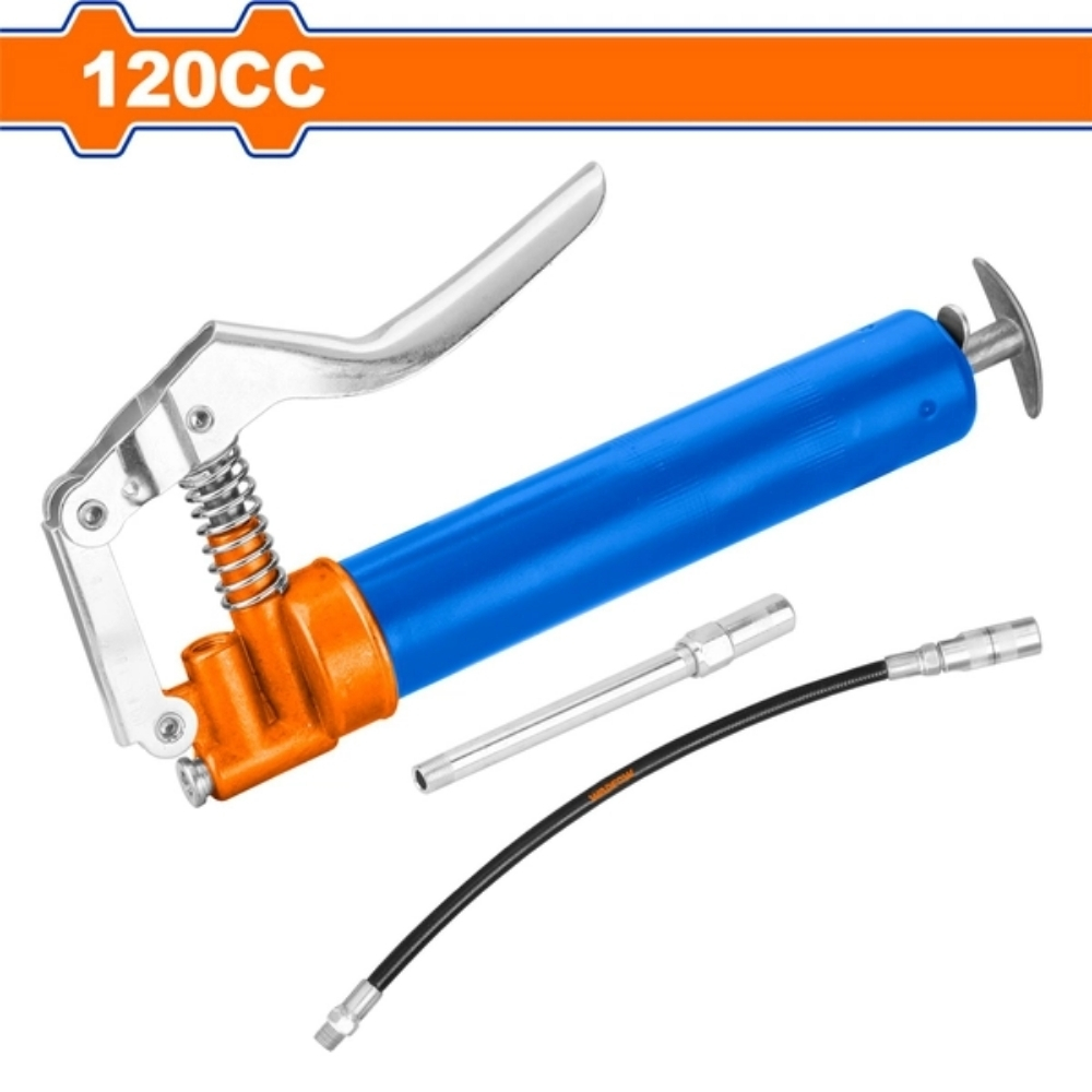 Súng bơm mỡ 120CC Wadfow WGG1412 1 Súng bơm mỡ 120CC Wadfow WGG1412