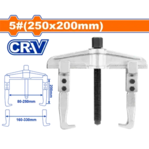 Cảo 2 chấu chữ H trượt 250x200mm Wadfow WGP4A05