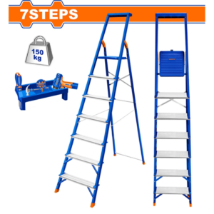 Thang nhôm gia đình bằng thép và nhôm 7 bậc Wadfow WLD1H07