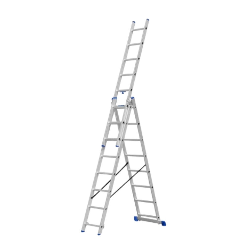 Thang xếp kéo dài 3 đoạn 3x8 Wadfow WLD6H38 2 WLD6H38-2