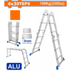 Thang nhôm đa năng 4x 3 bậc Wadfow WLD7H43