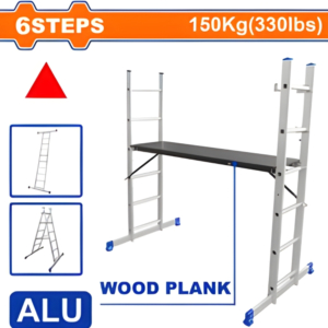Thang giàn giáo 6 bậc Wadfow WLDS106