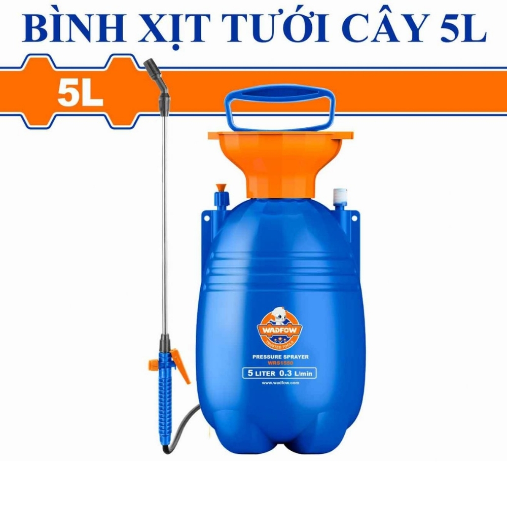 Bình xịt tưới cây 5L Wadfow WRS1550 1 Bình xịt tưới cây 5L Wadfow WRS1550