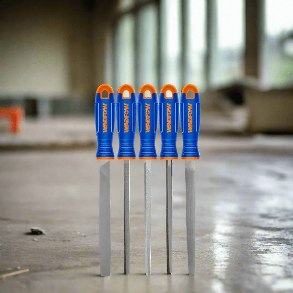 Bộ 5 giũa thép 200mm(8") Wadfow WSF2405 2 WSF2405-2