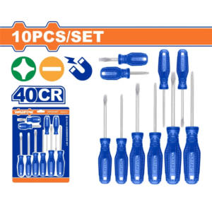 Bộ 10 tua vít dẹp & bake Wadfow WSS2410