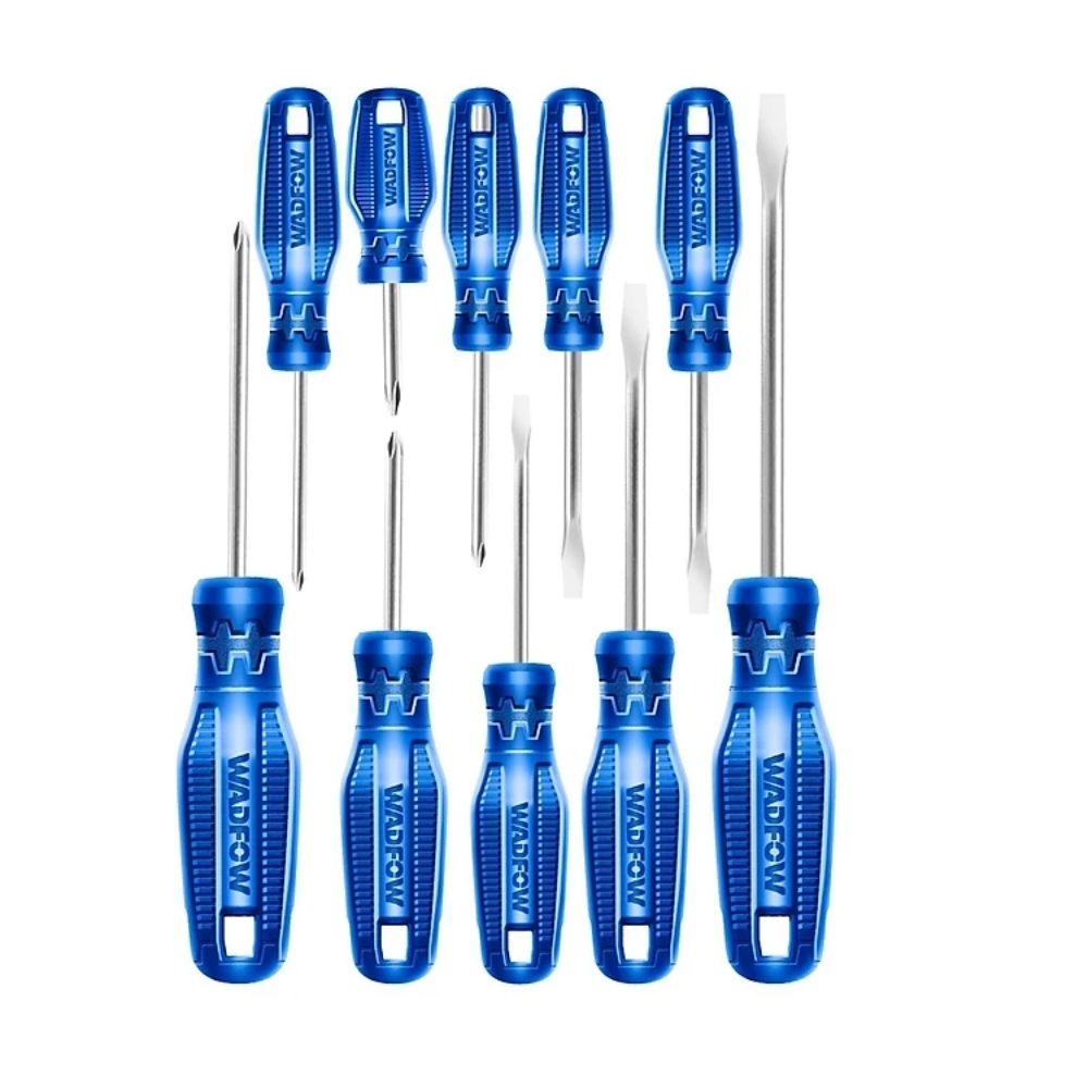 Bộ 10 tua vít dẹp & bake Wadfow WSS2410 2 WSS2410-2