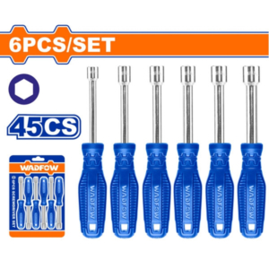 Bộ 6 tua vít đầu lục giác Wadfow WSS24T6