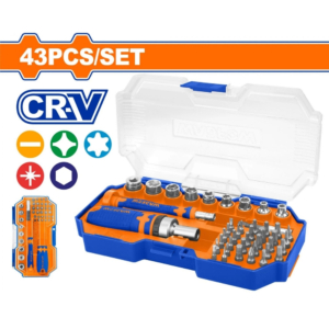Bộ 43 chi tiết bắt vít Wadfow WSS8B43