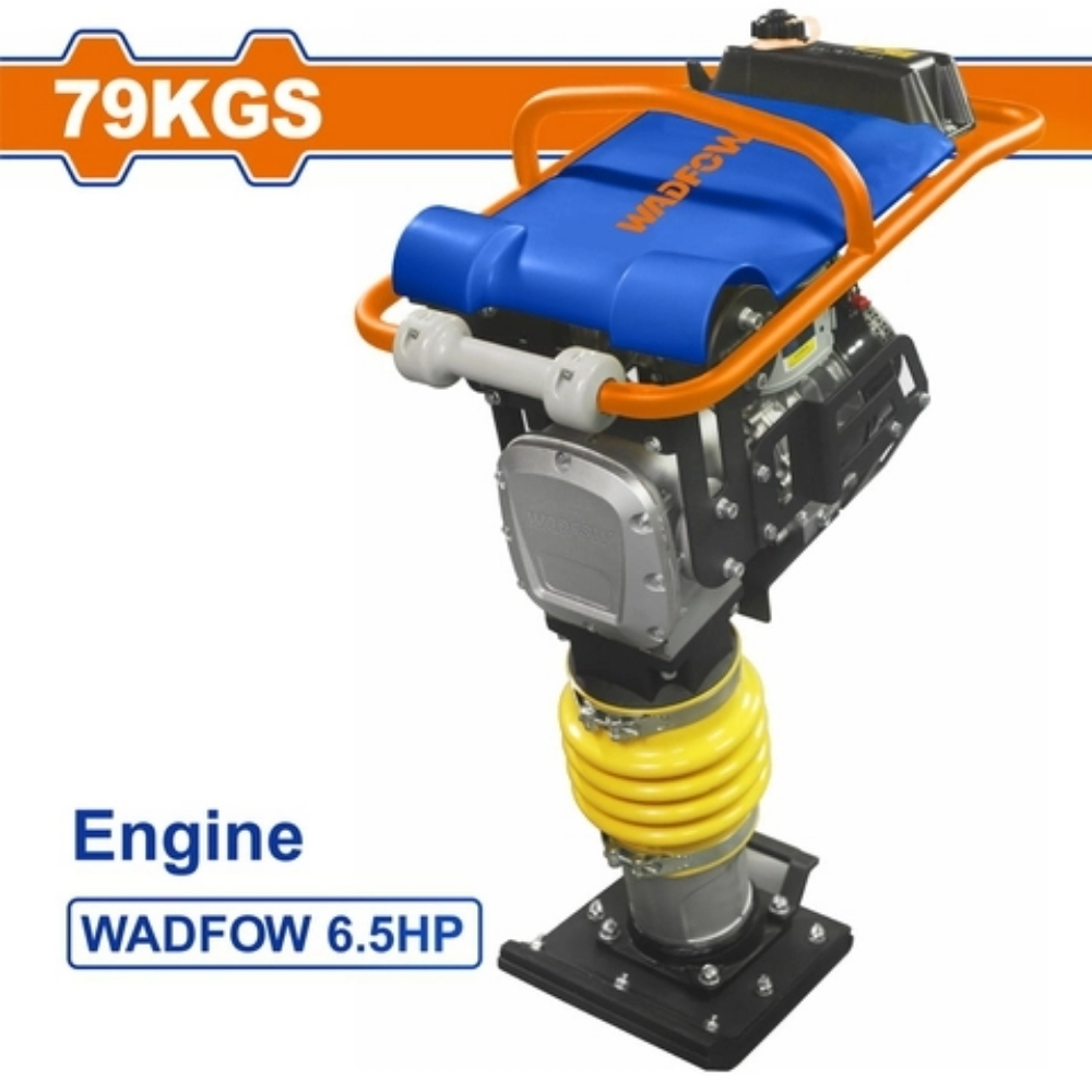 Máy đầm cóc chạy xăng 4.8kW (6.5HP) Wadfow WTA1A80 1 Máy đầm cóc chạy xăng 4.8Kw(6.5HP)-79kg Wadfow WTA1A80