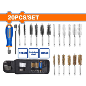 Bộ 20 Cọ thép vệ sinh ống Wadfow WTB4520