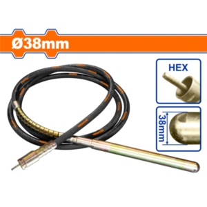 Dây đầm dùi bê tông Ø38mm Wadfow WVRP2A38