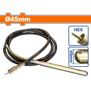 Dây đầm dùi bê tông Ø45mm Wadfow WVRP2A45