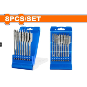 Bộ 8 mũi khoan gỗ đuôi dẹp Wadfow WWF6B08