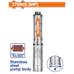Máy bơm giếng sâu 4" 370W (có hộp điều khiển) Wadfow WWPD6011