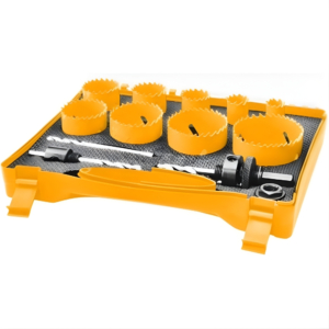 Bộ 12 mũi khoét kim loại Ingco AKH0131