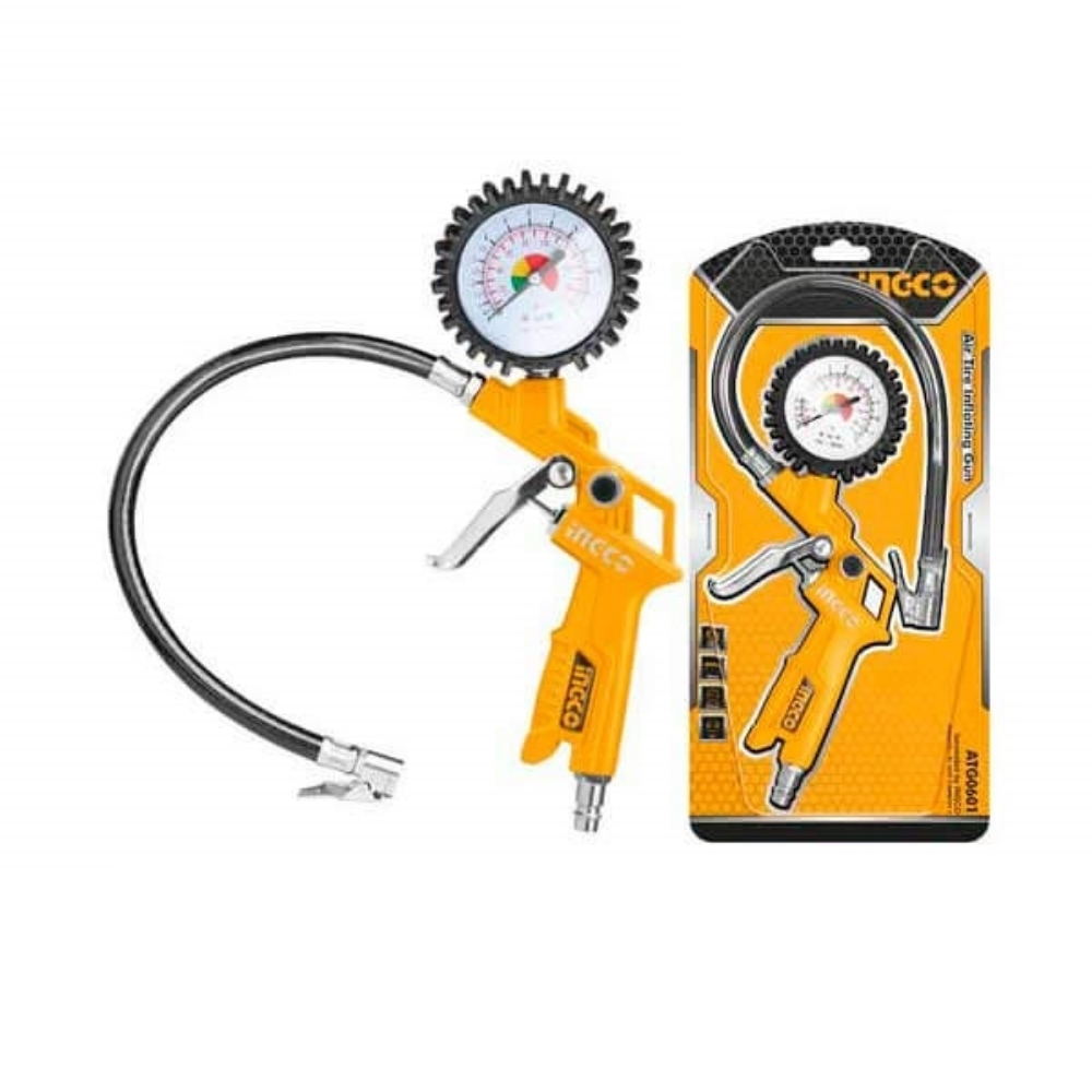 Súng bơm lốp xe ô tô dùng khí Ingco ATG0601 1 Súng bơm lốp xe ô tô dùng khí Ingco ATG0601