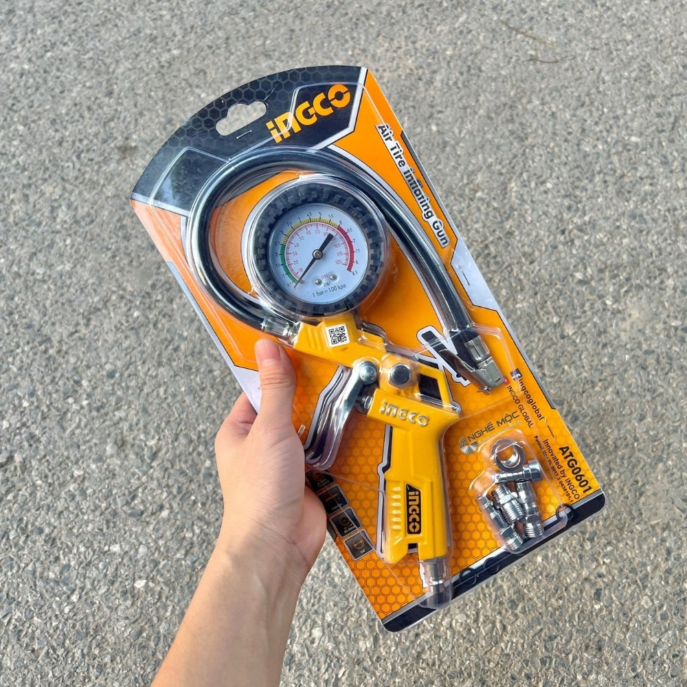 Súng bơm lốp xe ô tô dùng khí Ingco ATG0601 2 ATG0601-2