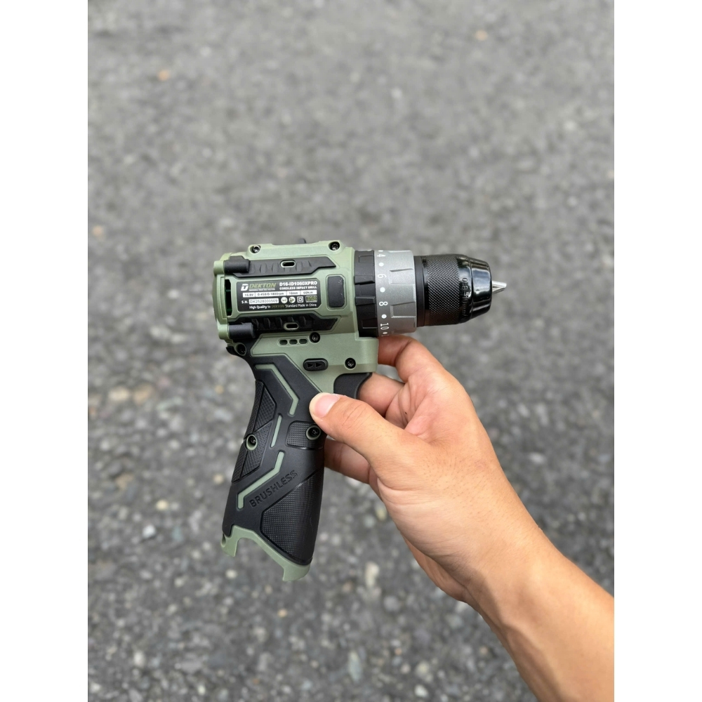 Máy khoan dùng pin 16.8V Dekton D16-ID1060XPRO (màu olive) 2 D16-ID1060XPRO-2