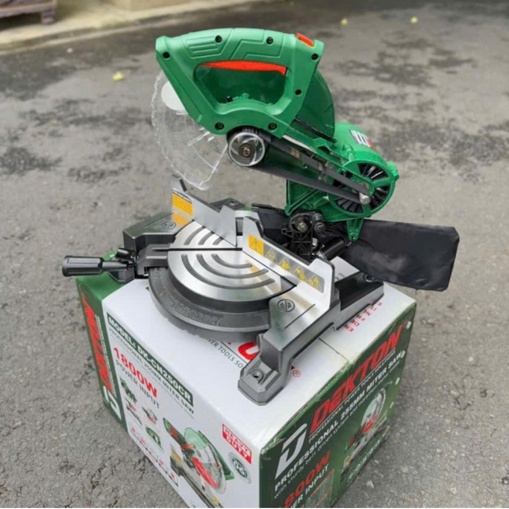 Máy cắt nhôm, gỗ 255mm-Curoa 1800W Dekton DK-CN250CR 4 dk cn250cr 2