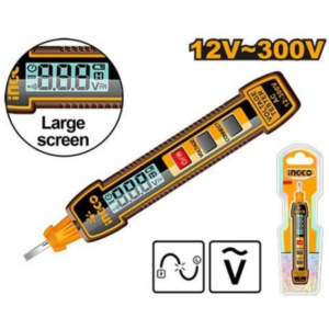 Dụng cụ kiểm tra điện áp kỹ thuật số AC 12-300V Ingco HSDT33001