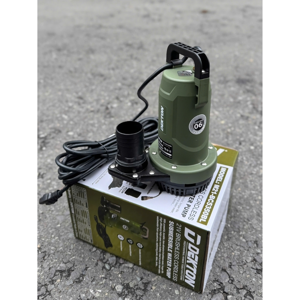 Máy bơm nước chìm dùng pin 21V Dekton M21-BC5350BL 2 M21-BC5350BL-2