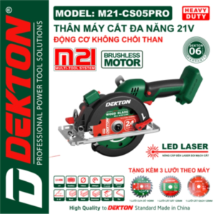 Cưa Đa Năng 21V Dekton M21-CS05PRO